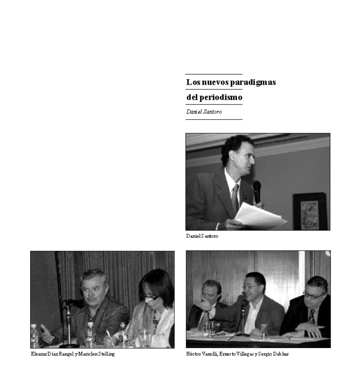 5. Santoro Desafios DEL Periodismo - Los nuevos paradigmas del ...