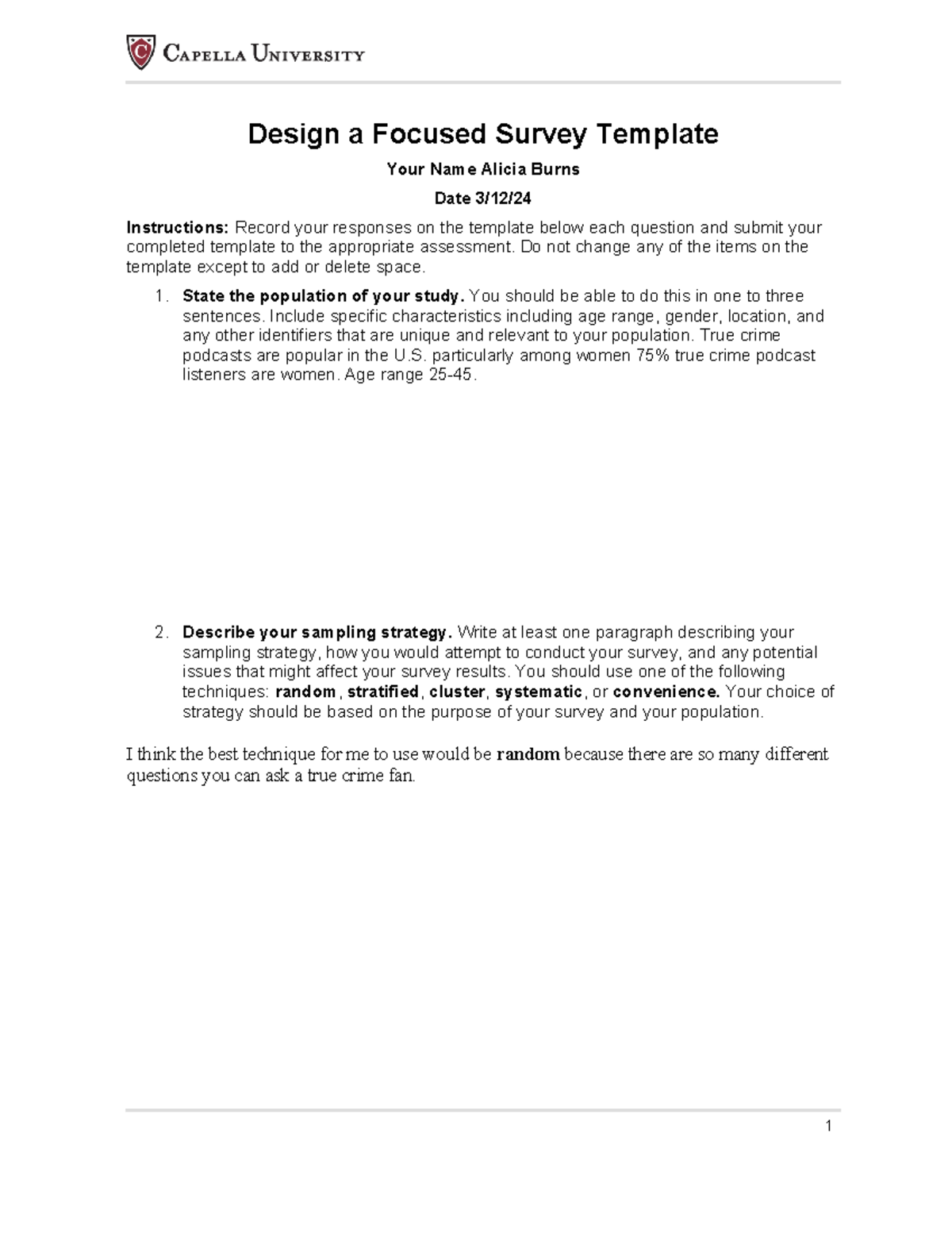 Cf data collection template copy - Design a Focused Survey Template ...