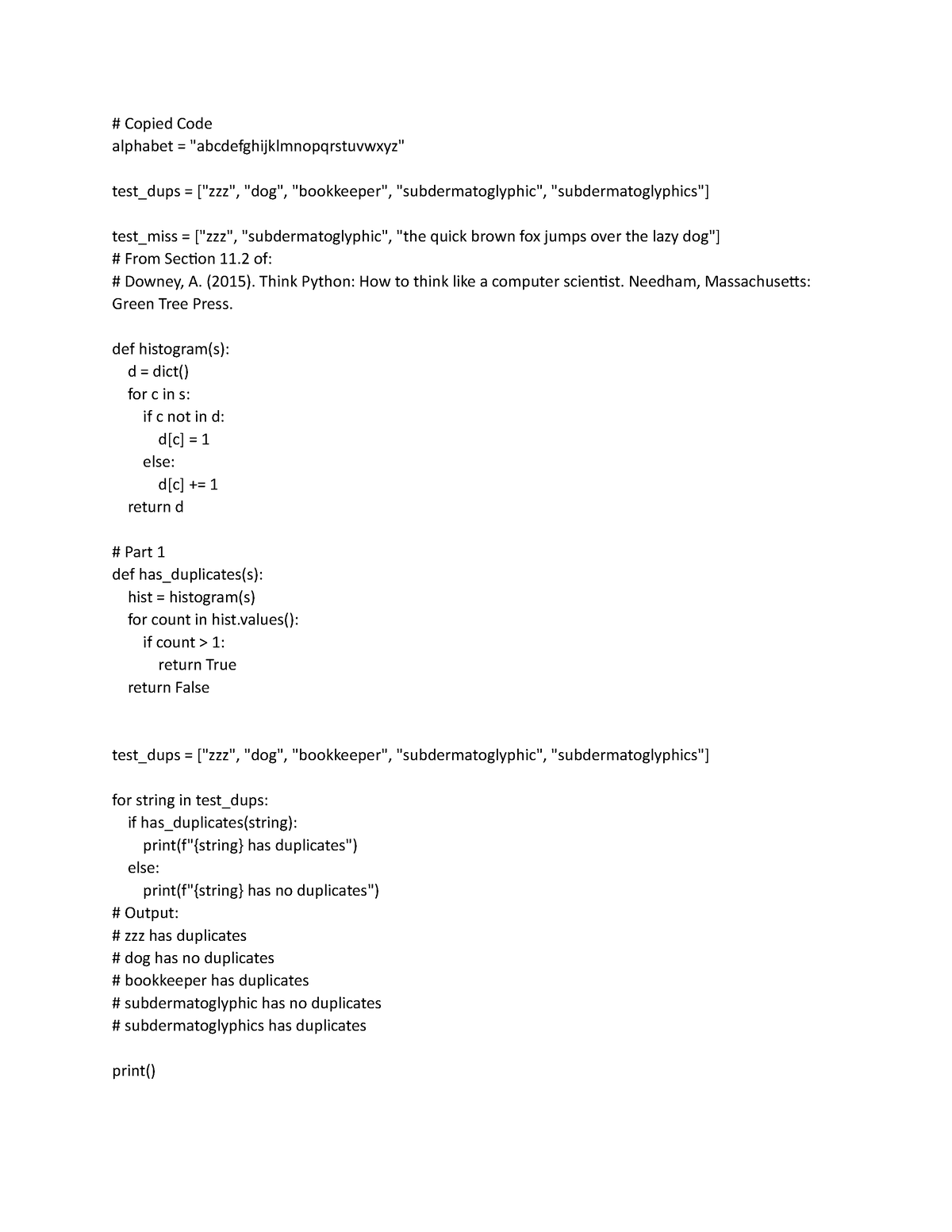 programming assignment unit 7 cs1101