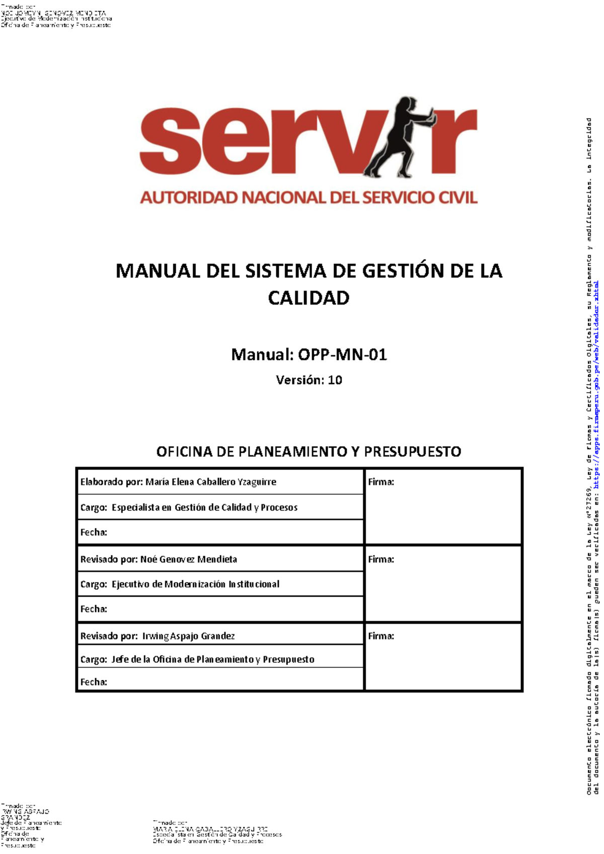 4965069 manual de sistema de gestion de la calidad 2023 - MANUAL DEL ...