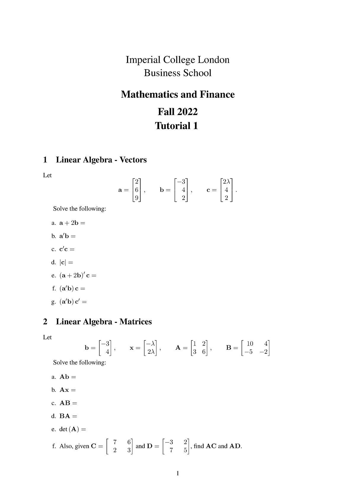 imperial college london msc mathematics and finance thesis