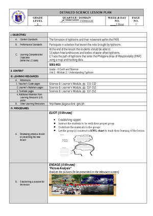 Science 8 Q2 Mod4 Understanding-Typhoons - Science 8 Quarter 2 – Module ...