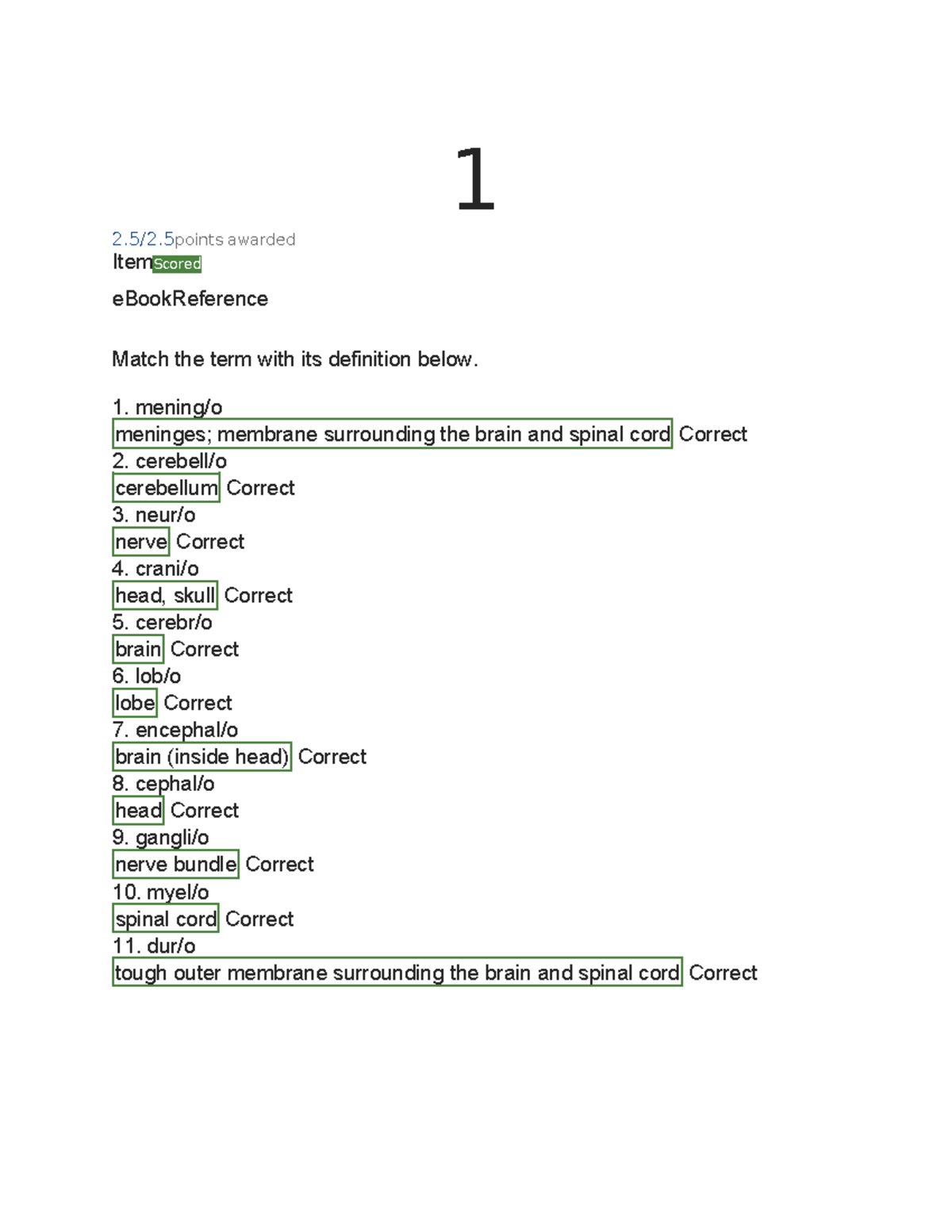 assignment 15.1 image labeling medical terminology