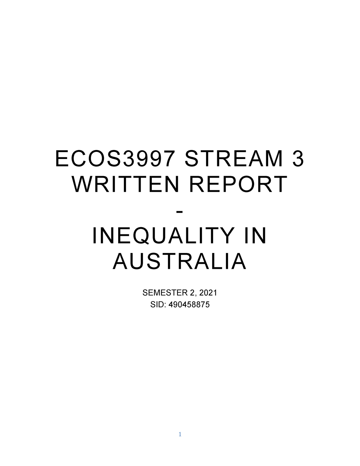 economic inequality australia essay