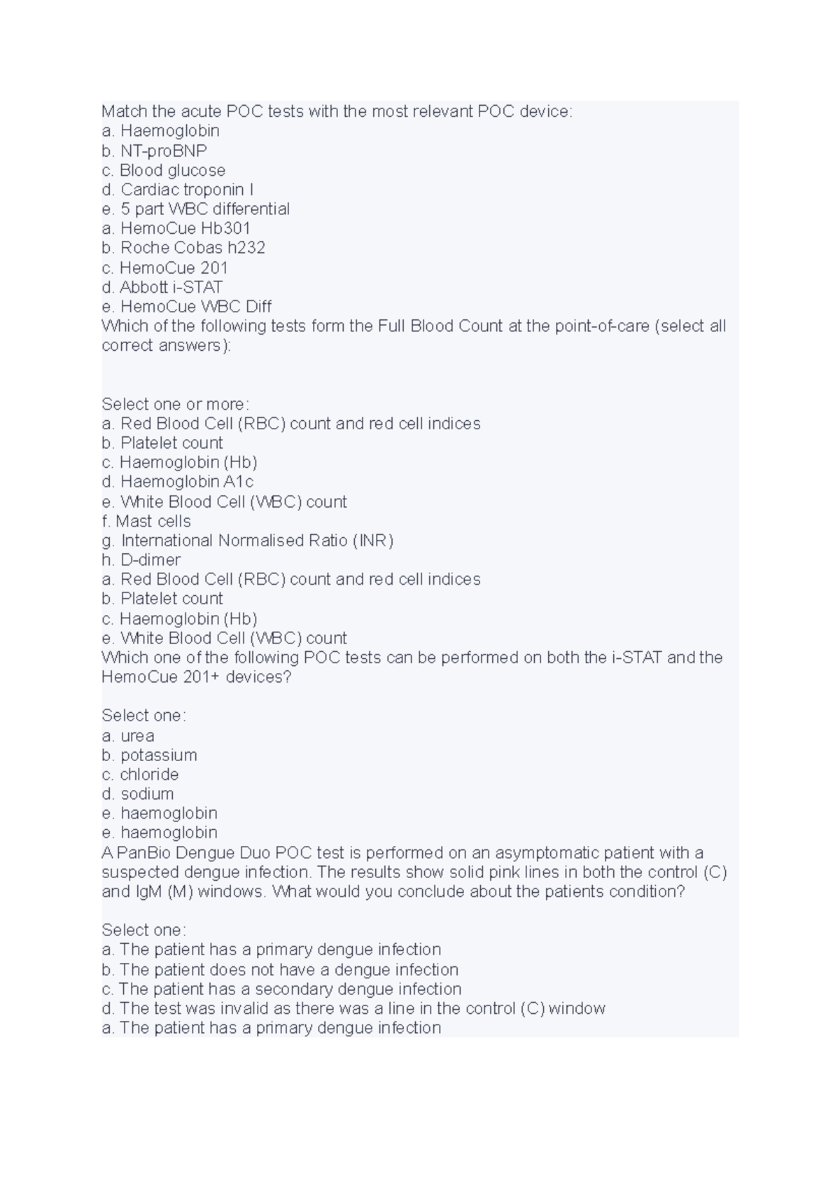 7 - Point-of-Care Testing: Application Management and Effectiveness ...