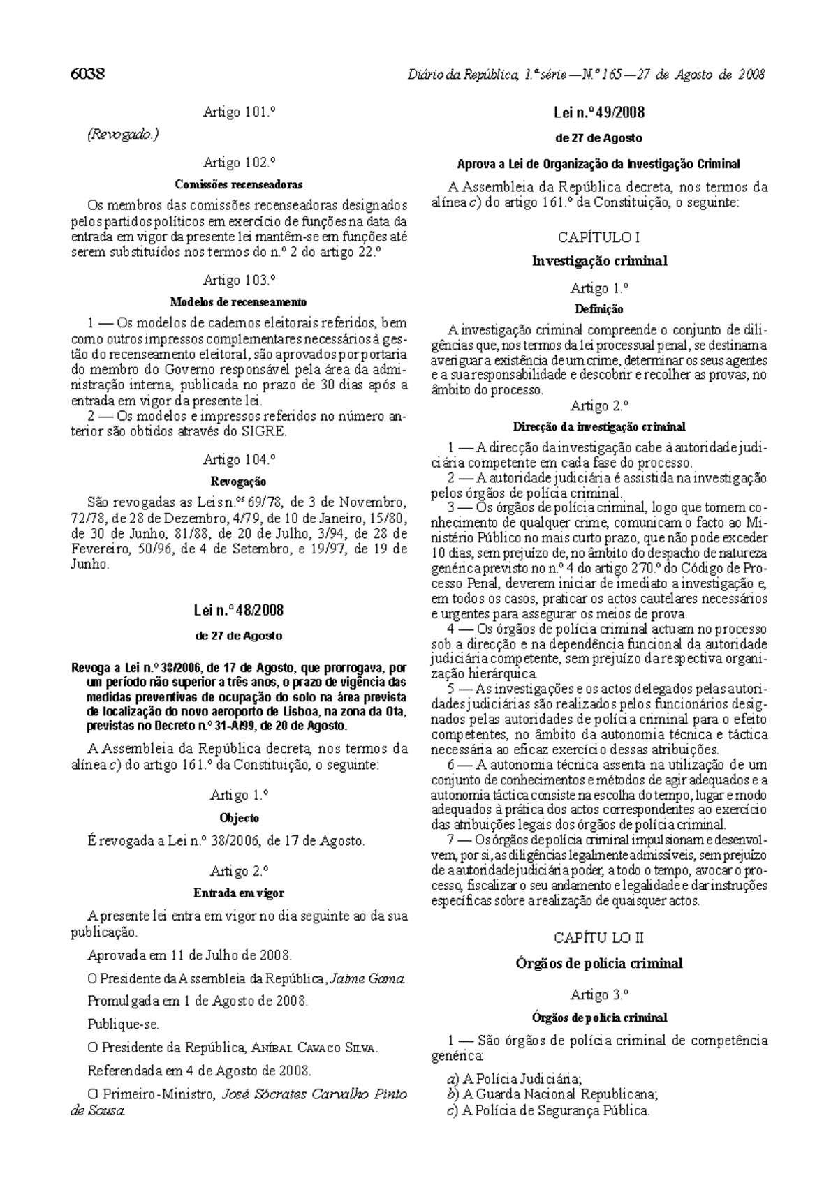 Lei Organiza%C3%A7%C3%A3o Investiga%C3%A7%C3%A3o Criminal - 6038 da 165 ...