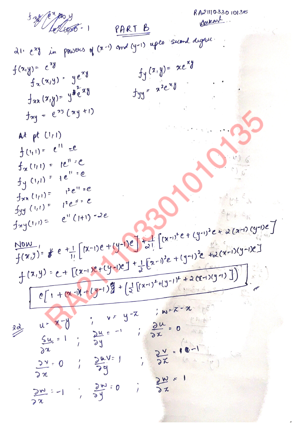 Ct2 maths Answers - Calculus And Linear Algebra - Studocu