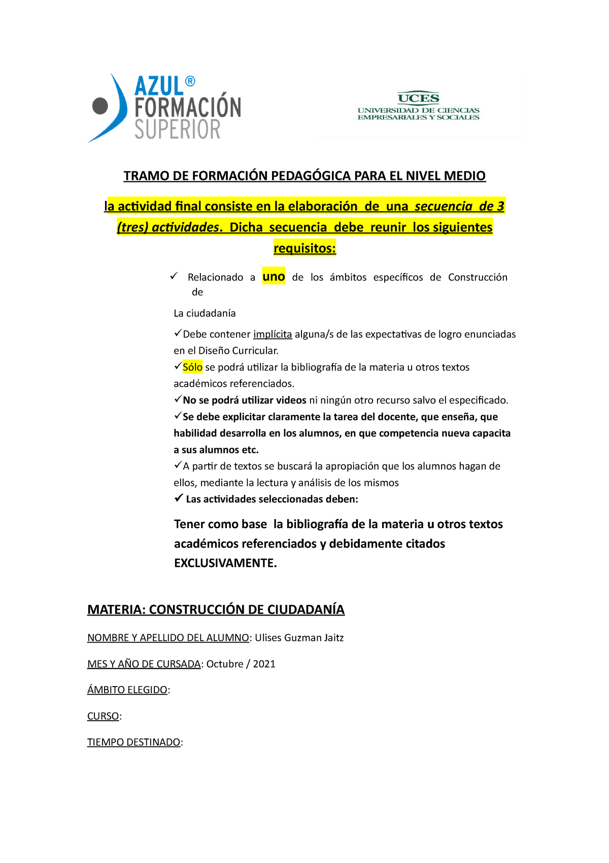 Modelo Para Completarsdasd Asdsd Dasd G - TRAMO DE FORMACIÓN PEDAGÓGICA ...