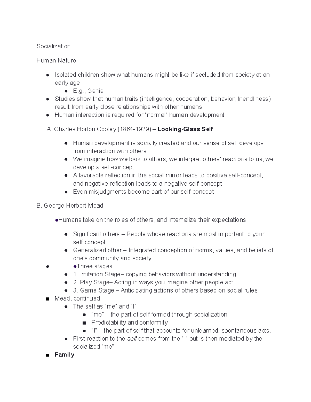 Sociology 3 Socialization - Socialization Human Nature: Isolated 