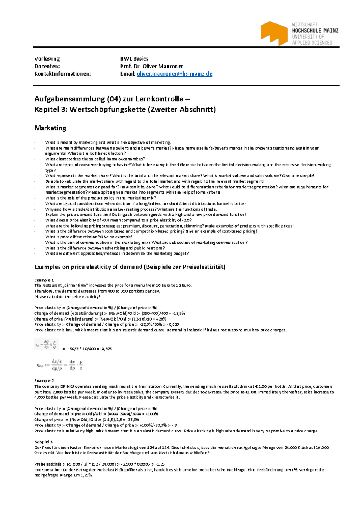WS22-23+BWL+Basics+-+Mauroner+-+Aufgabensammlung+04 - Vorlesung: BWL ...
