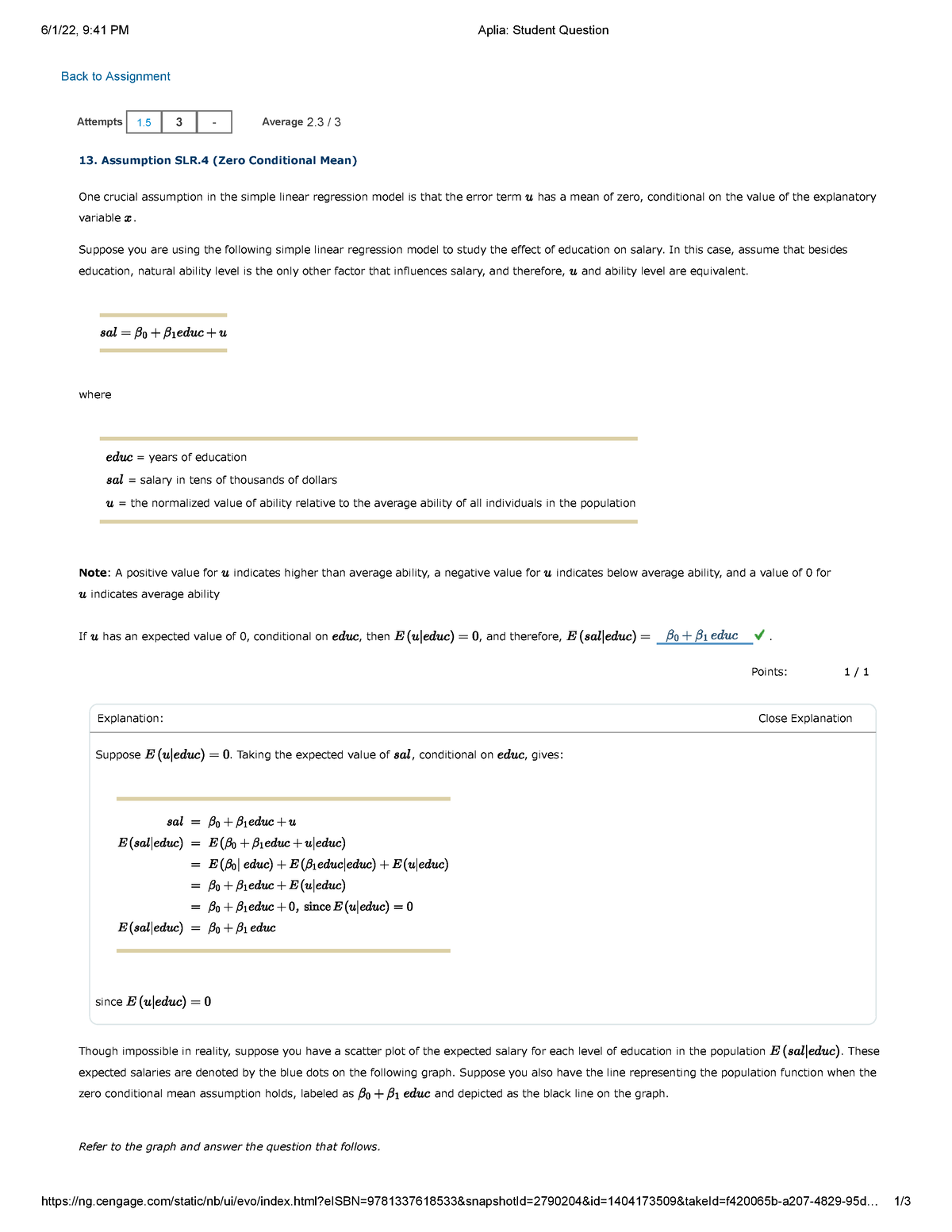 mindtap how to do aplia assignments answers