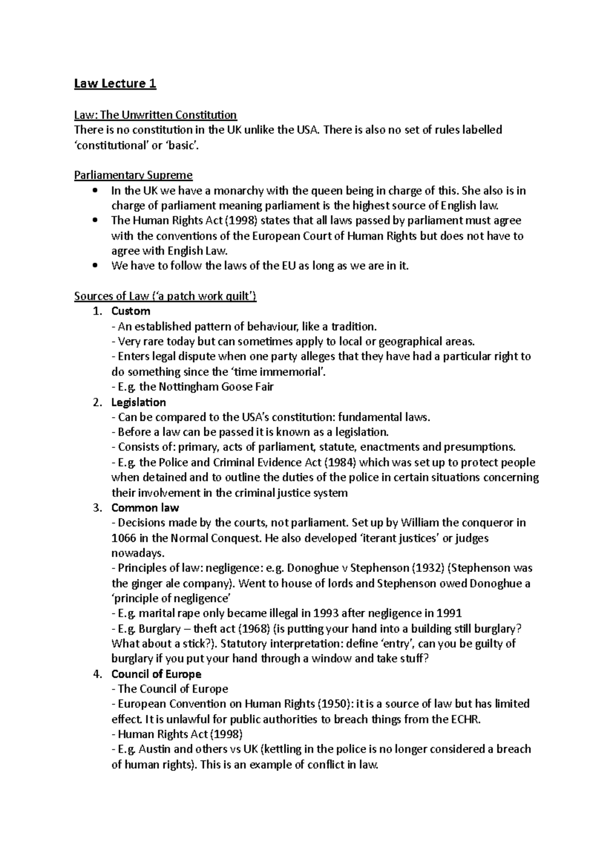 Law Lecture 1 Introduction To Law Law Lecture 1 Law The Unwriten Law Lecture 1 Introduction To Law Law Lecture 1 Law The Unwriten