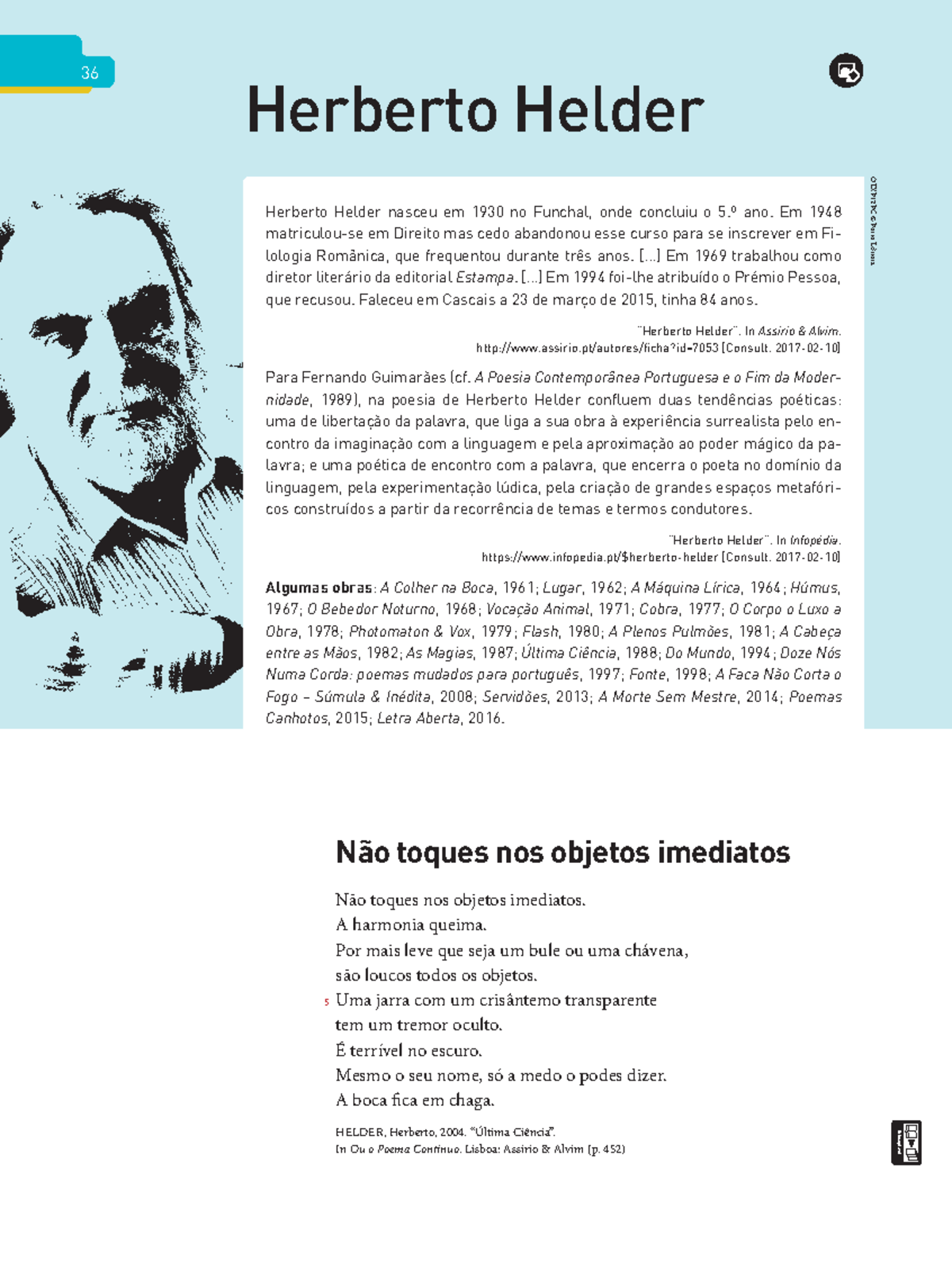 Oexp12 poetas contemporaneos herberto helder - 36 Herberto Helder ...