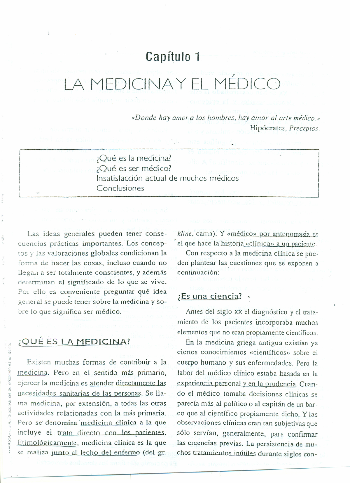 La Medicina Y El Médico, Capítulo 1 - Capitulo 1 ZYXWVUTSRQPONMLKJIHG ...