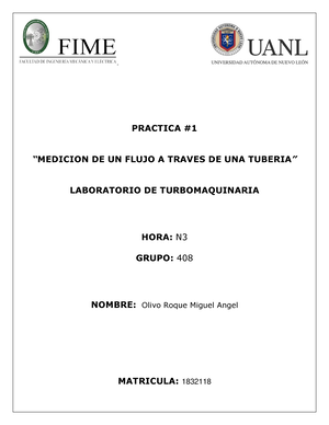 Práctica-4-Lab Turbomaquinaria - Universidad Autónoma De Nuevo León ...