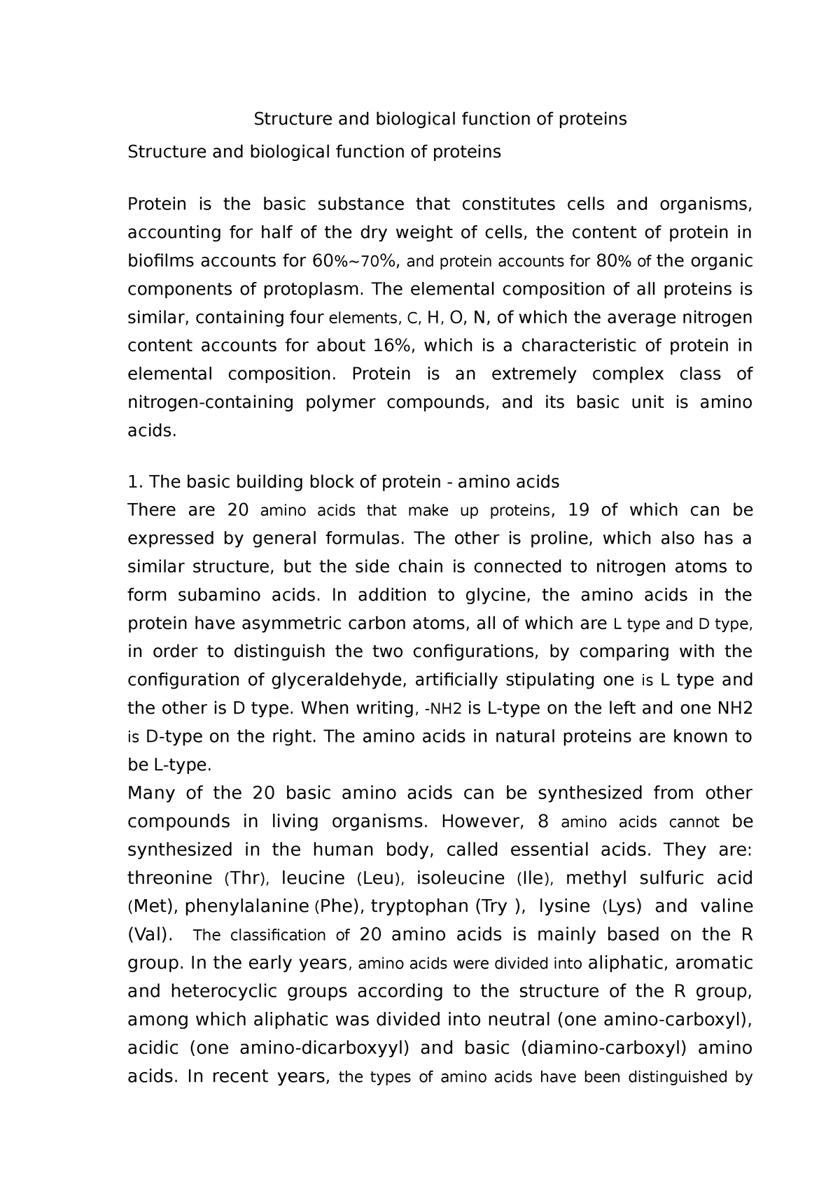 structure-and-biological-function-of-proteins-biol160-structure-and