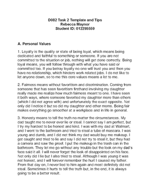 D082 Task 1 Template and Tips (3)-Rebecca - D082 Task 1 Template and ...
