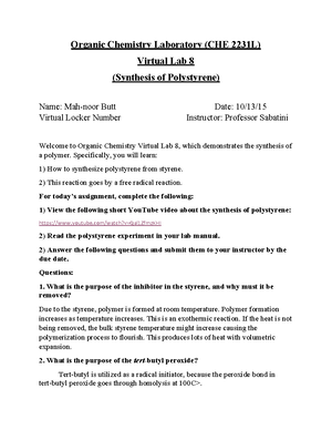 Extraction Lab Data Sheet - ___/10 Pre-lab ___/20 Notebook ___/30 ...