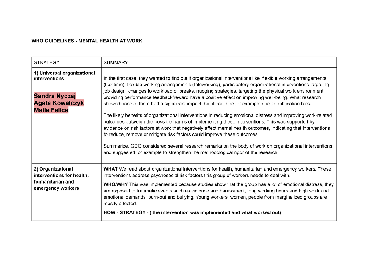 who-guidelines-mental-health-at-work-who-guidelines-mental-health