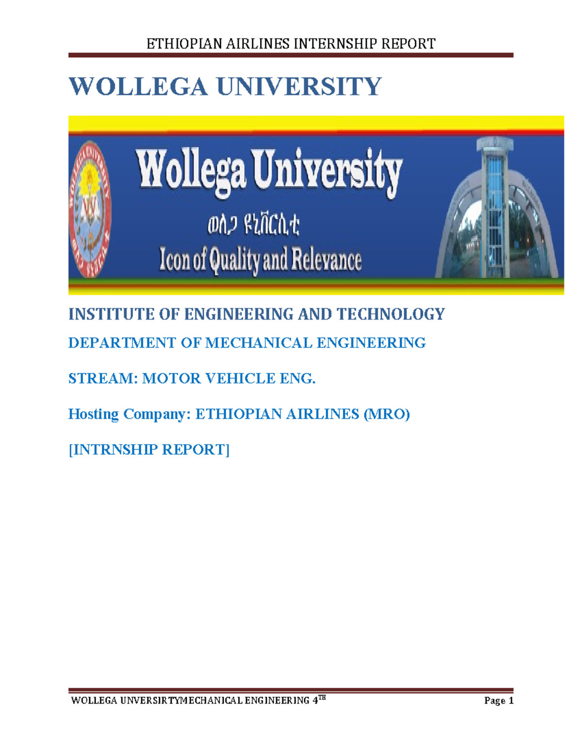 Scribd - wygedhrh - WOLLEGA UNIVERSITY INSTITUTE OF ENGINEERING AND ...