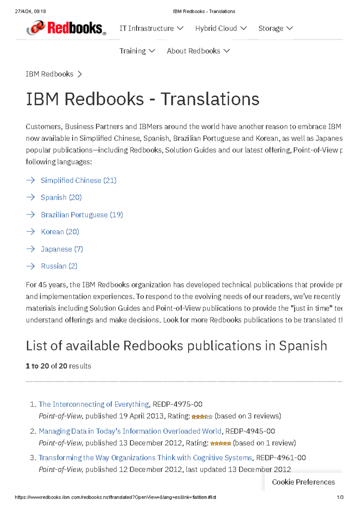 IBM Redbooks - Translations - IBM Redbooks - Translations Customers ...