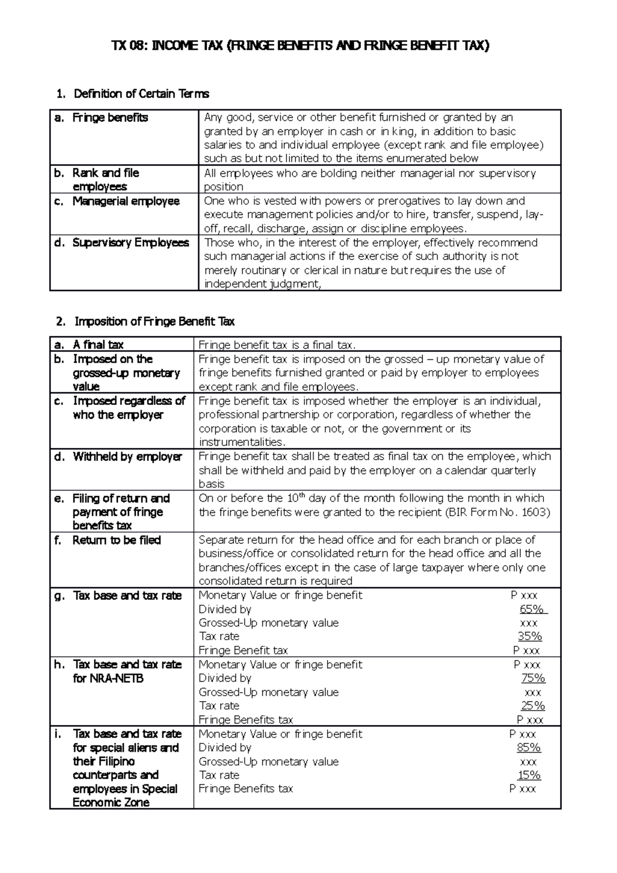 tax08-income-tax-summaries-tx-08-income-tax-fringe-benefits-and