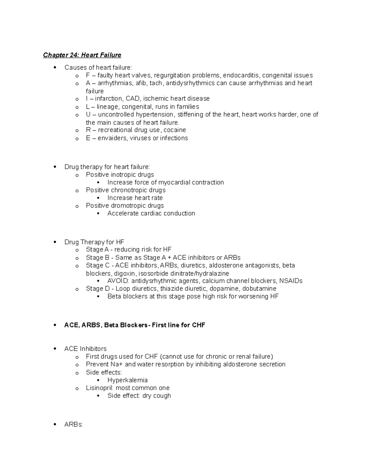 study-guide-2-medical-surgical-nursing-chapter-24-heart-failure