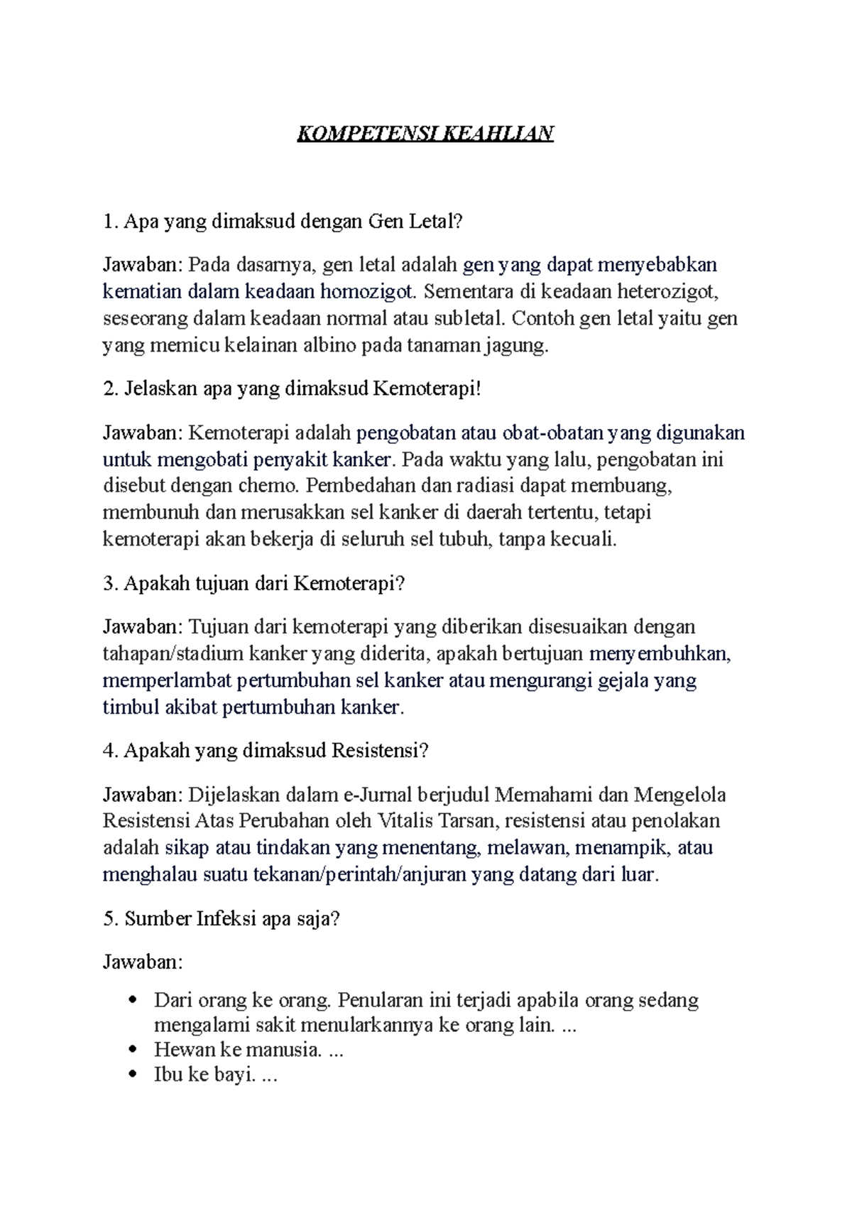 Kompetensi Keahlian - KOMPETENSI KEAHLIAN Apa yang dimaksud dengan Gen ...
