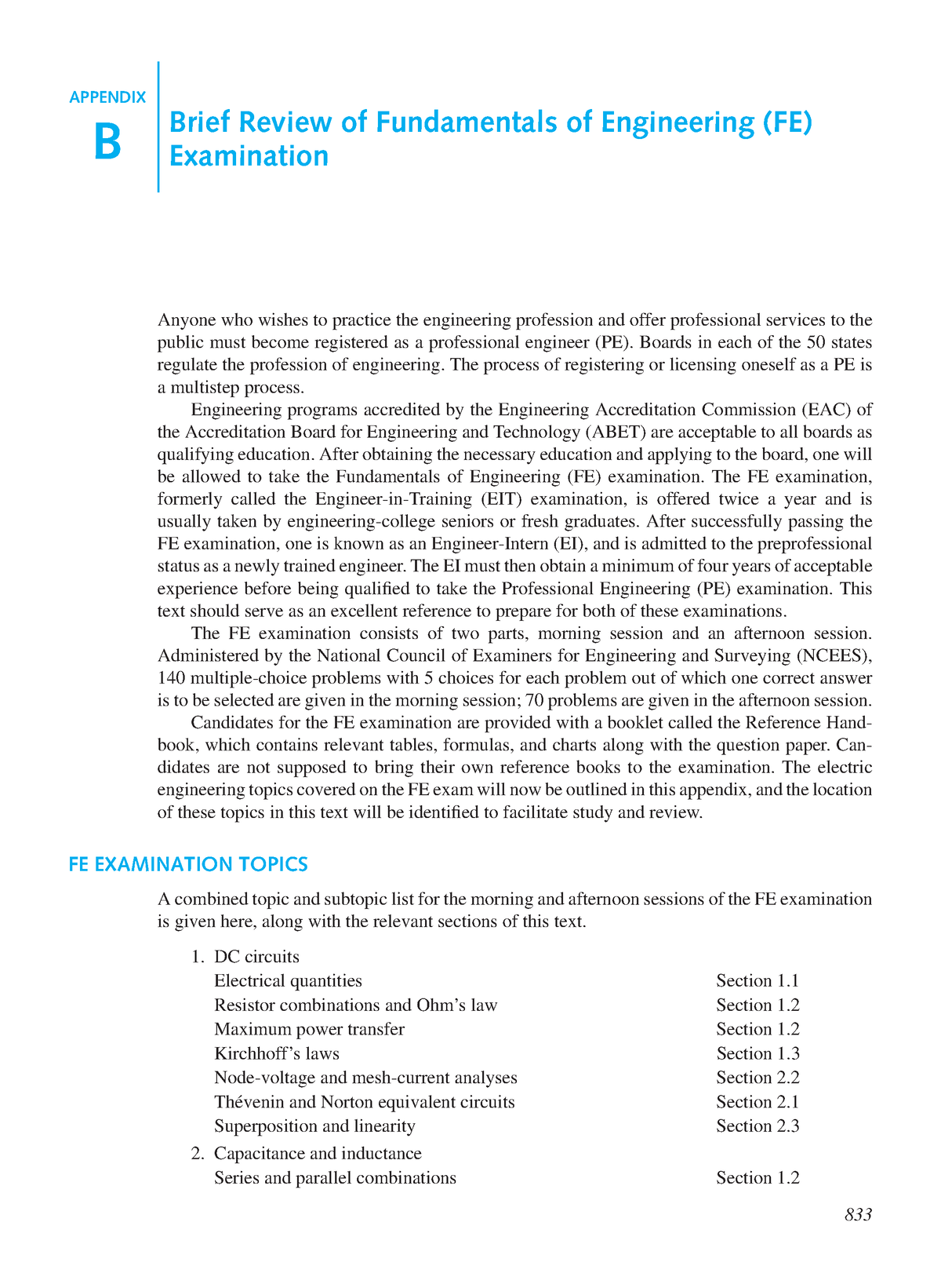 Electrical IMP Notes-84 - APPENDIX B Brief Review Of Fundamentals Of ...