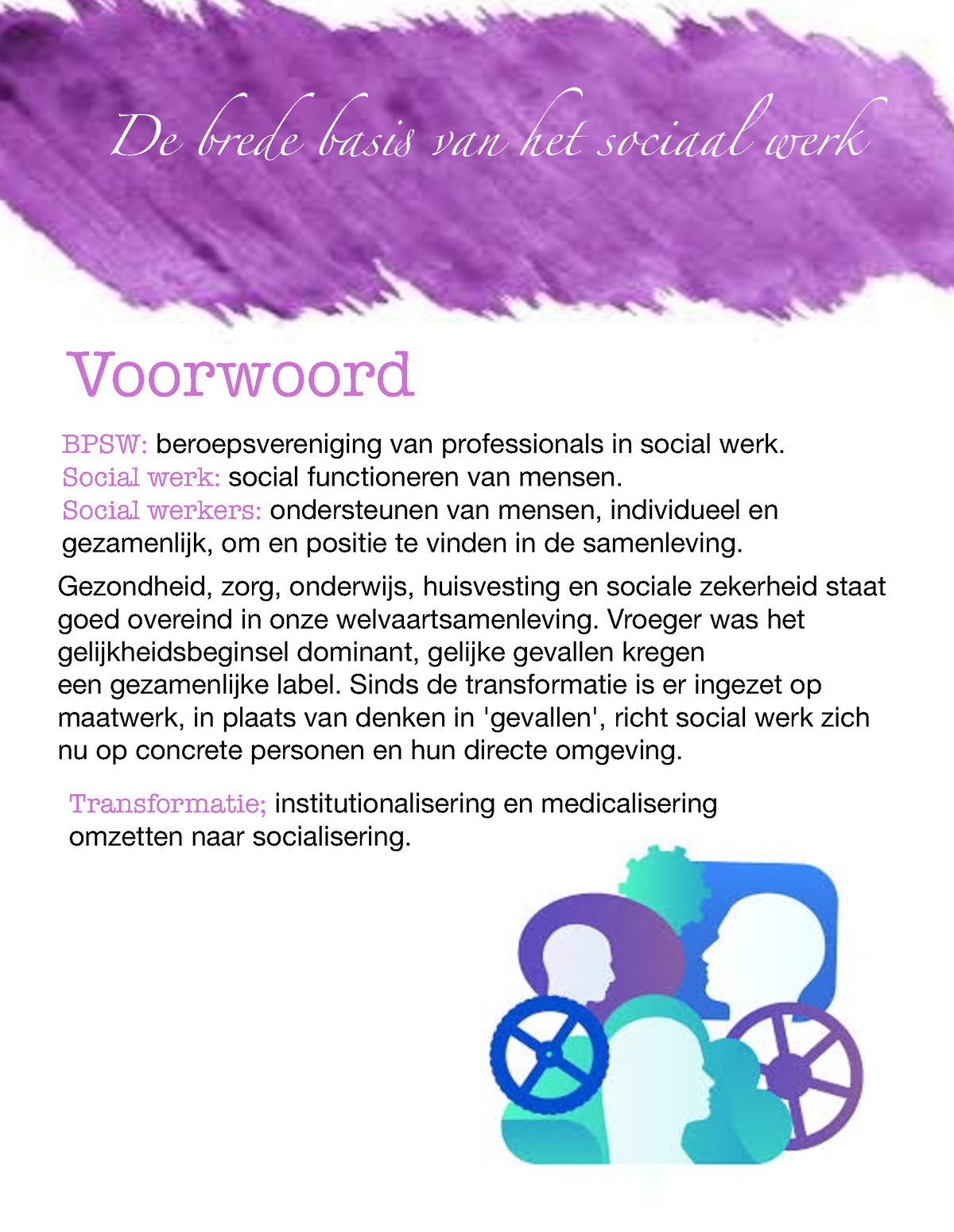 De Brede Basis Van Het Sociaal Werk - De Brede Basis Van Het Sociaal ...