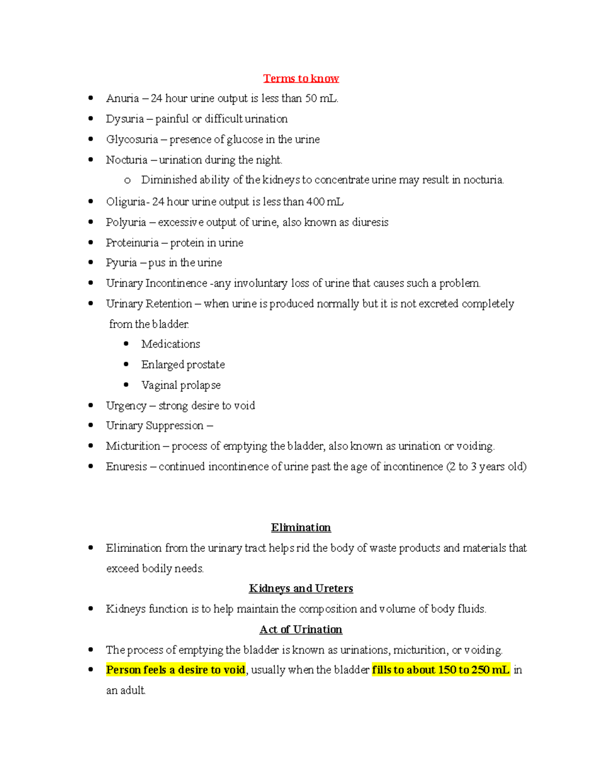 elimination-of-urine-terms-to-know-anuria-24-hour-urine-output-is