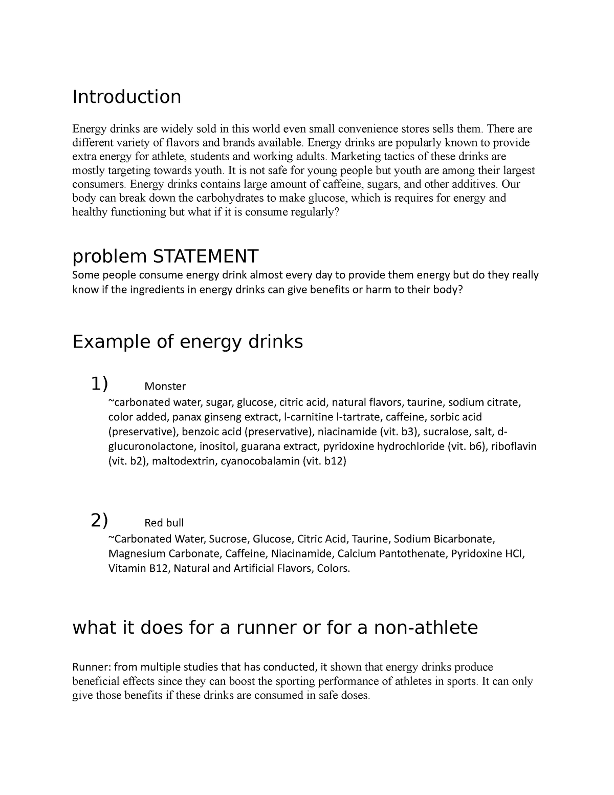 case study biochemistry