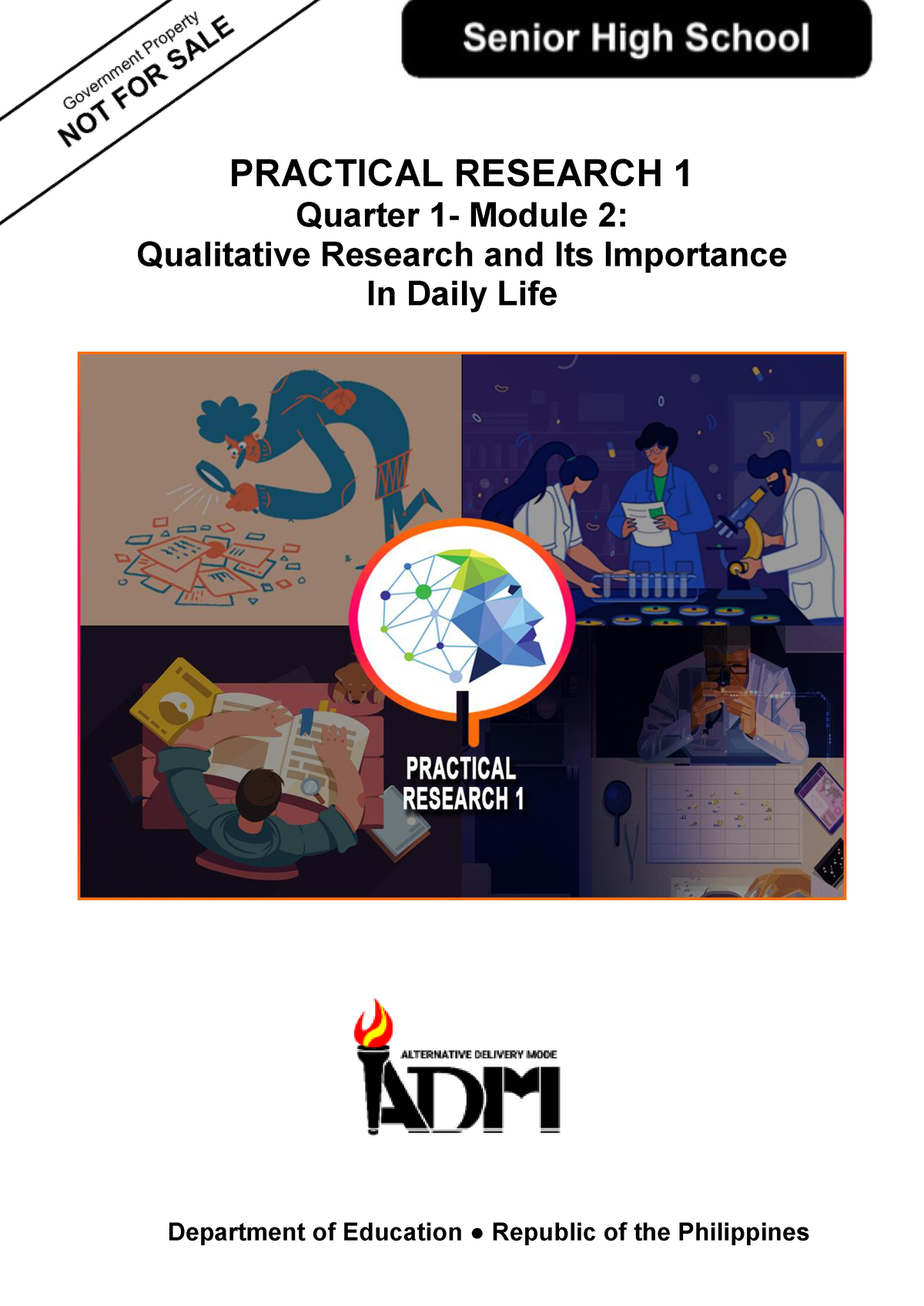 471471589 Practical Research 1 Quarter 1 Module 2 Qualitative Research ...