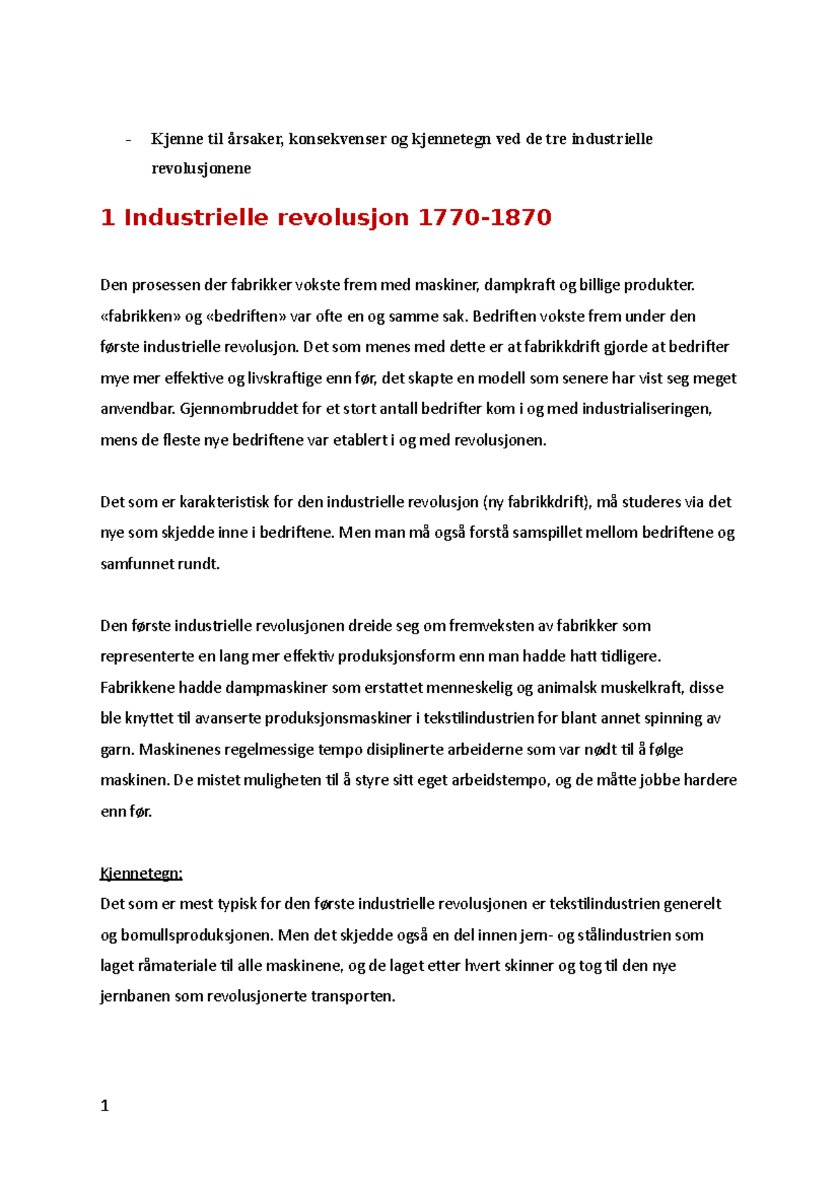 de-industrielle-revolusjonene-kjenne-til-rsaker-konsekvenser-og