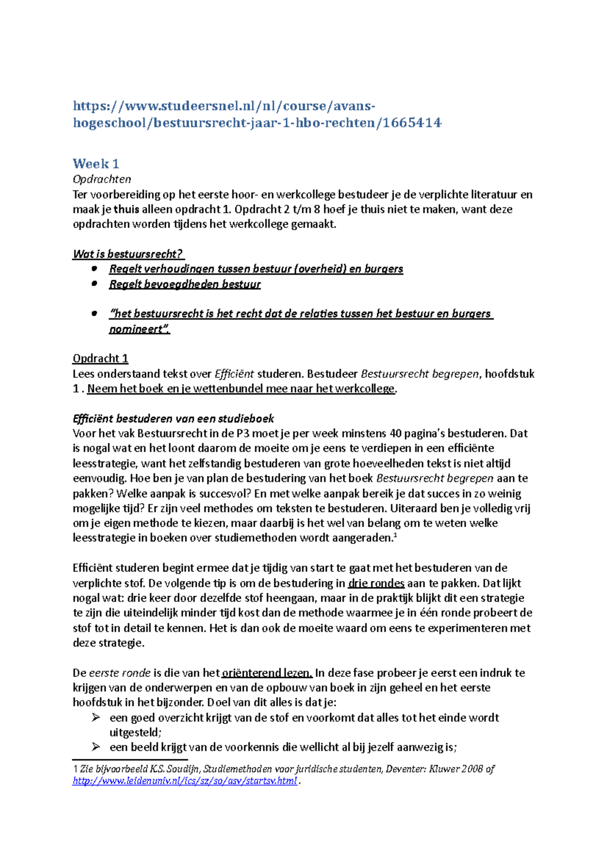 Wc Bestuursrecht - Studeersnel/nl/course/avans-hogeschool ...