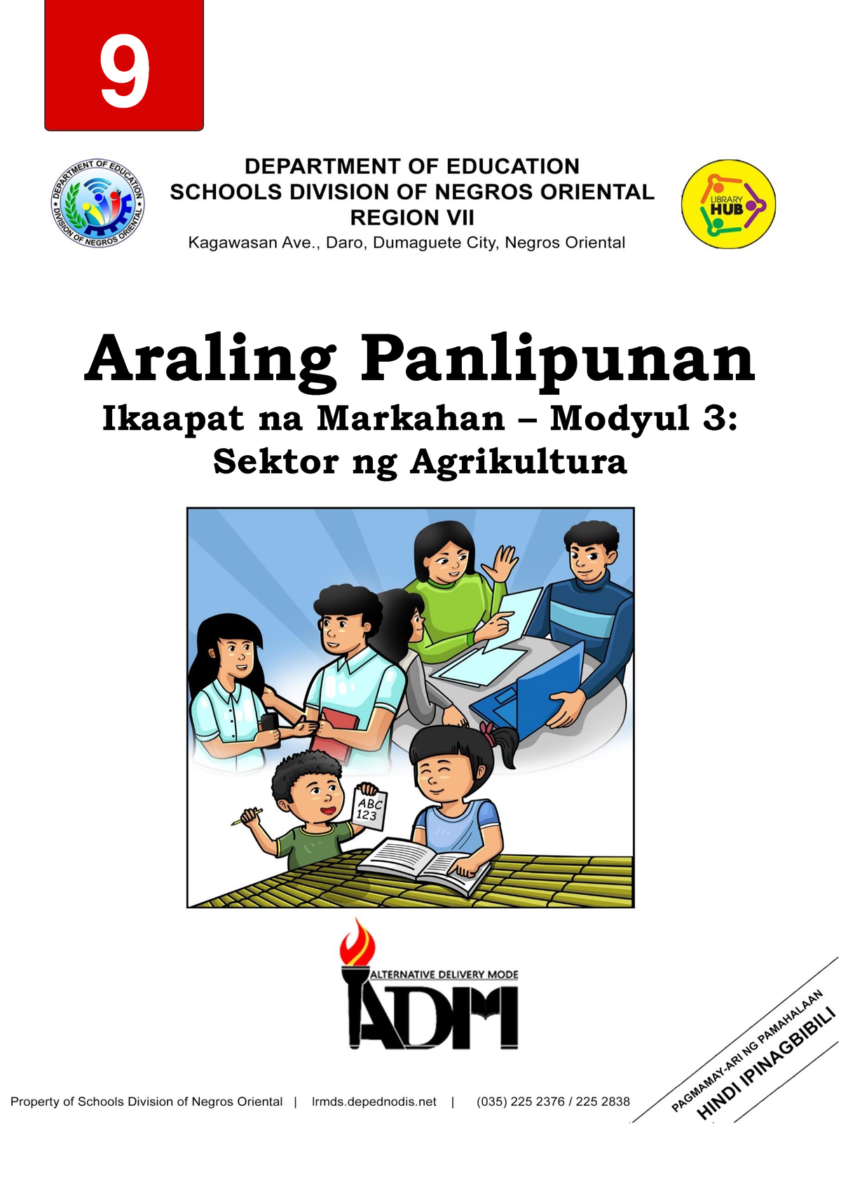 Araling Panlipunan 9 Modyul 3 - 9 Araling Panlipunan Ikaapat Na ...