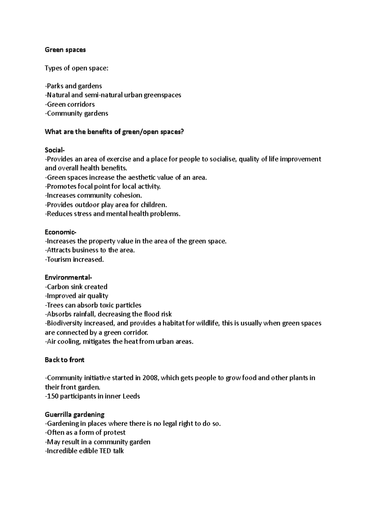 green-spaces-lecture-notes-1-green-spaces-types-of-open-space