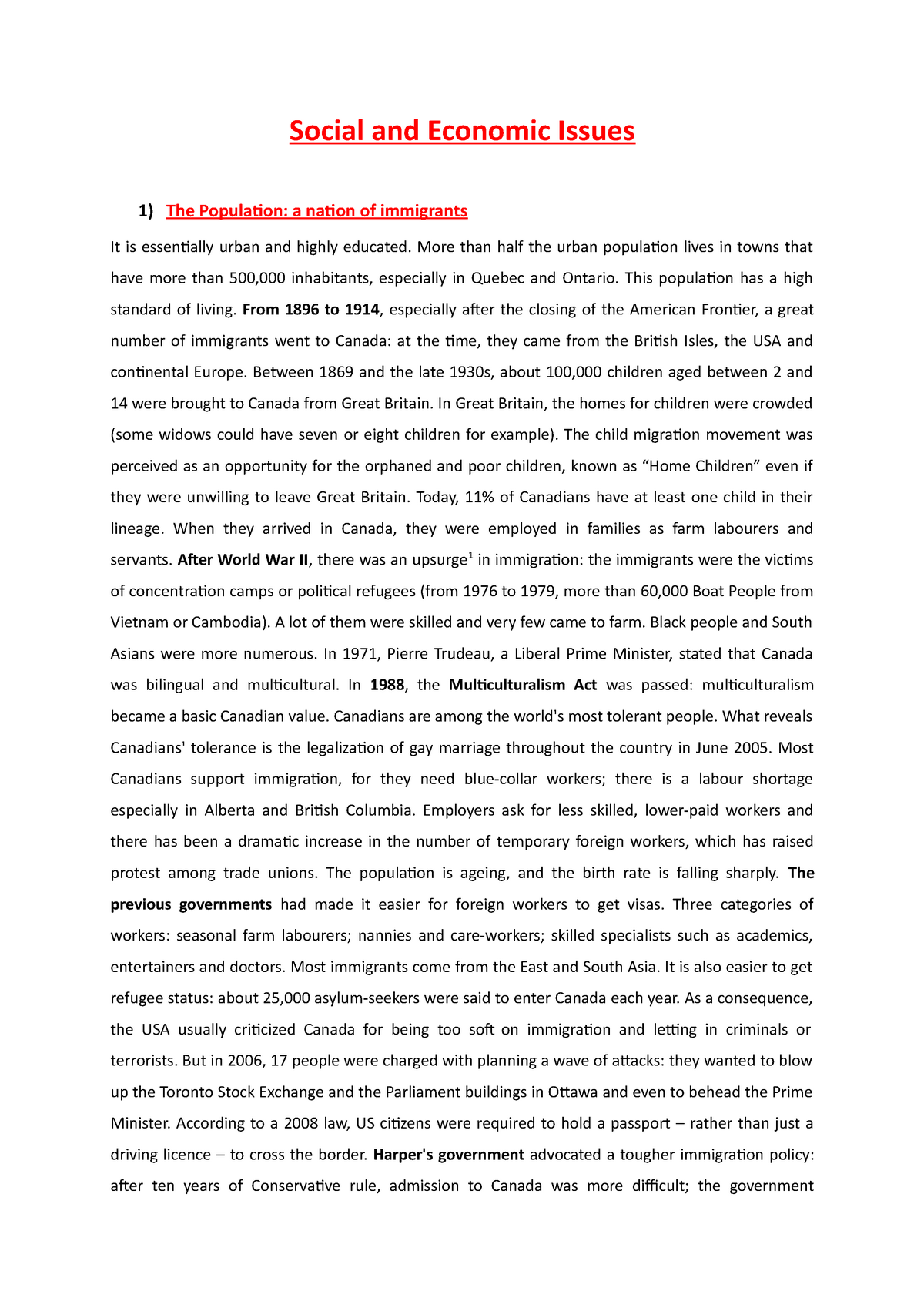 economic and social issues essay topics