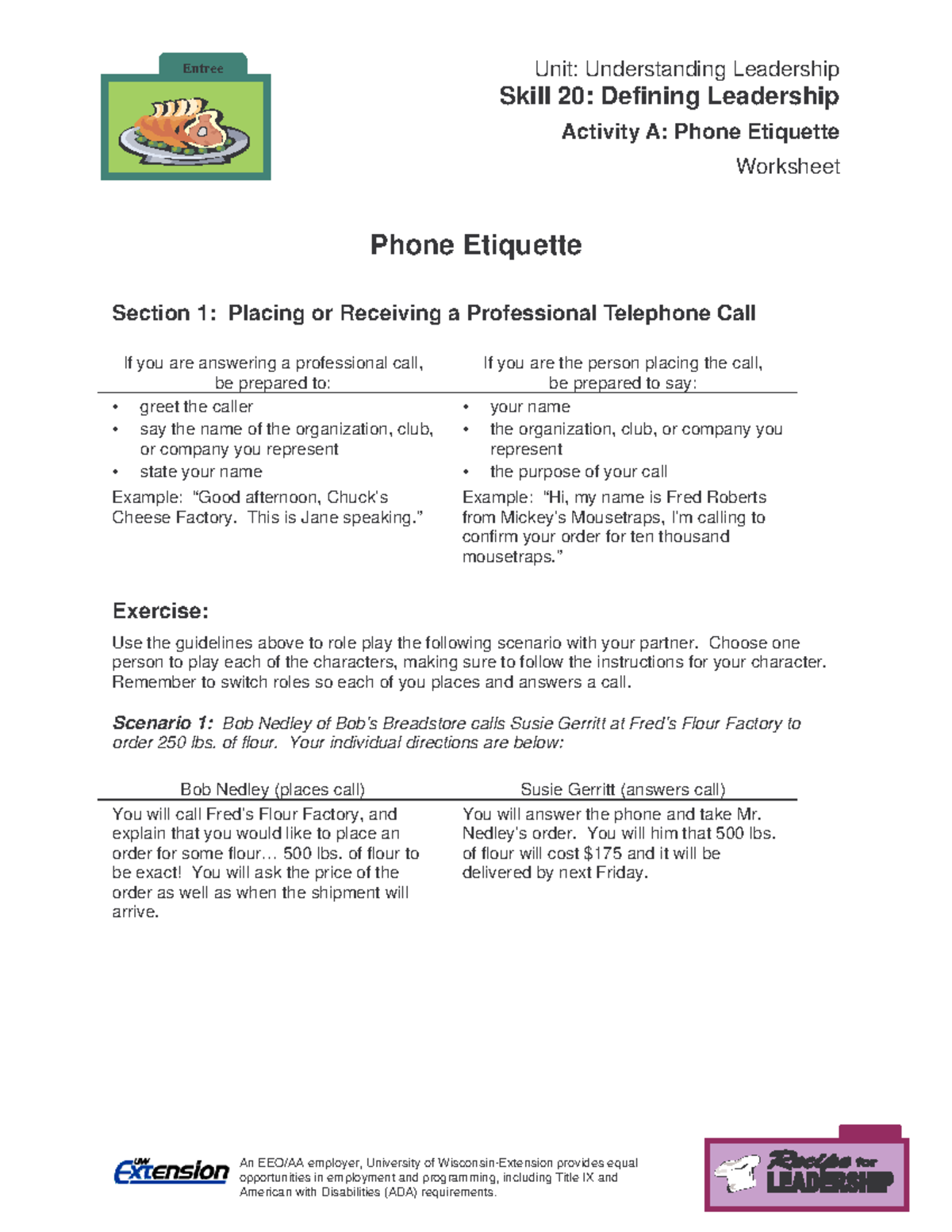 41-phone-etiquette-worksheet-unit-understanding-leadership-skill-20