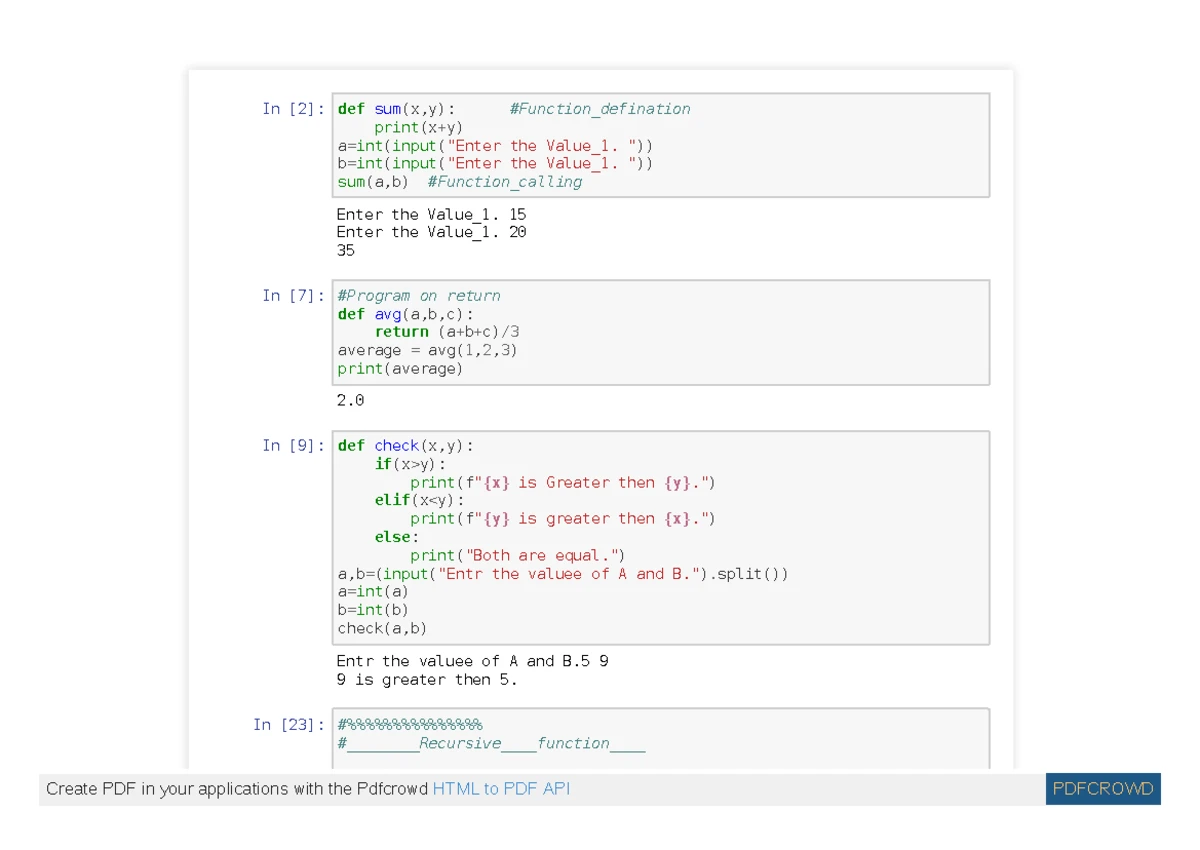 Py-no1 - lecture 1 this is 1 note of python of python course. - our ...