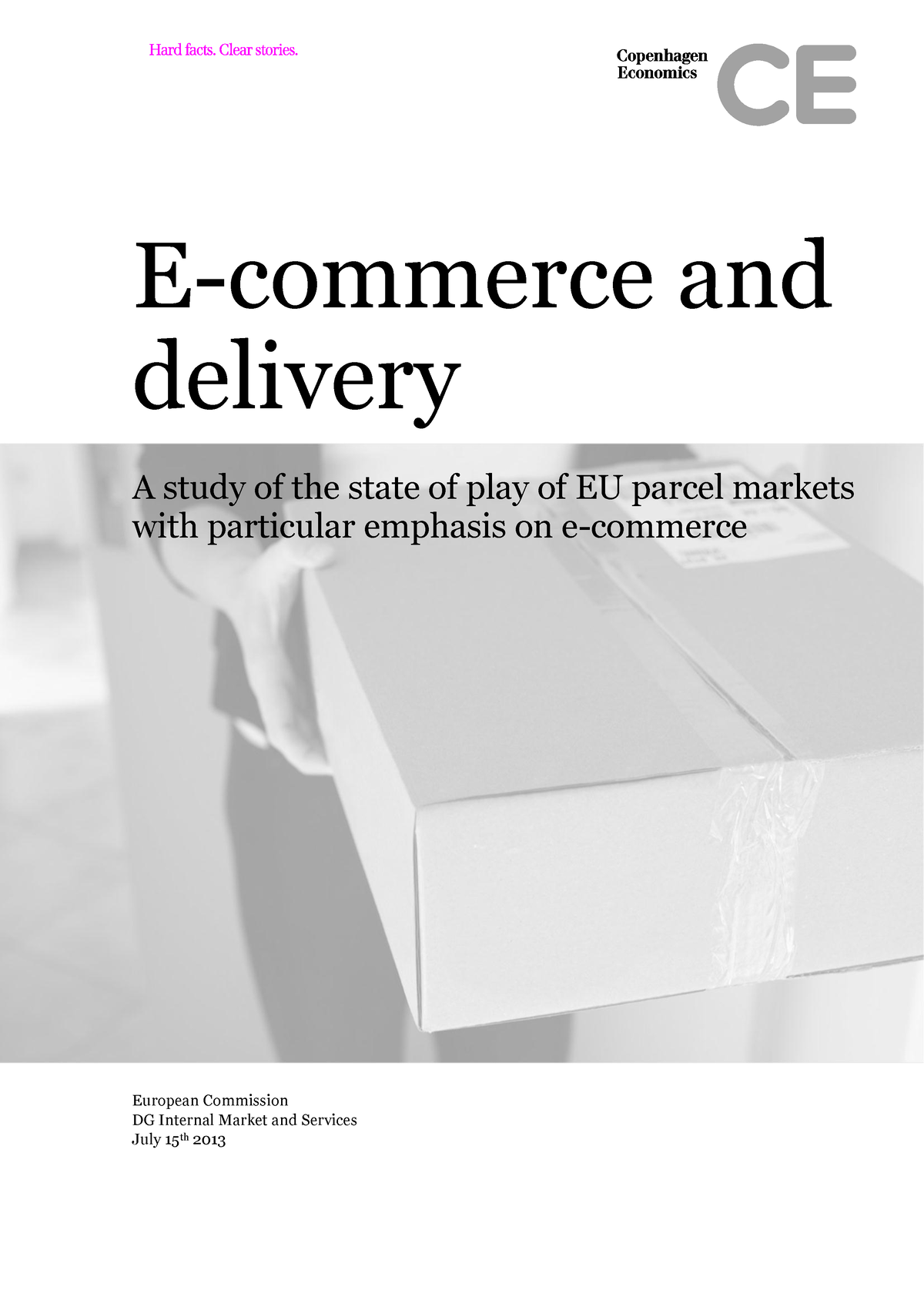 E commerce and delivery - E-commerce and delivery A study of the state ...