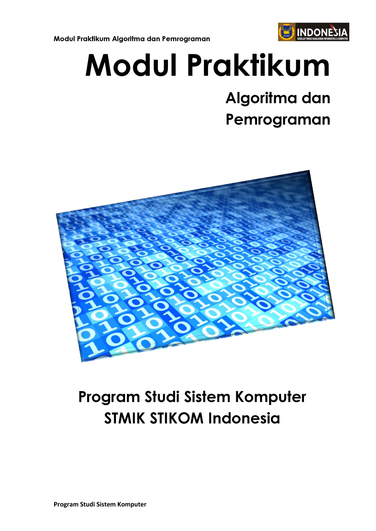 Modul Praktikum Algoritma Dan Pemrograman - Modul Praktikum Algoritma ...