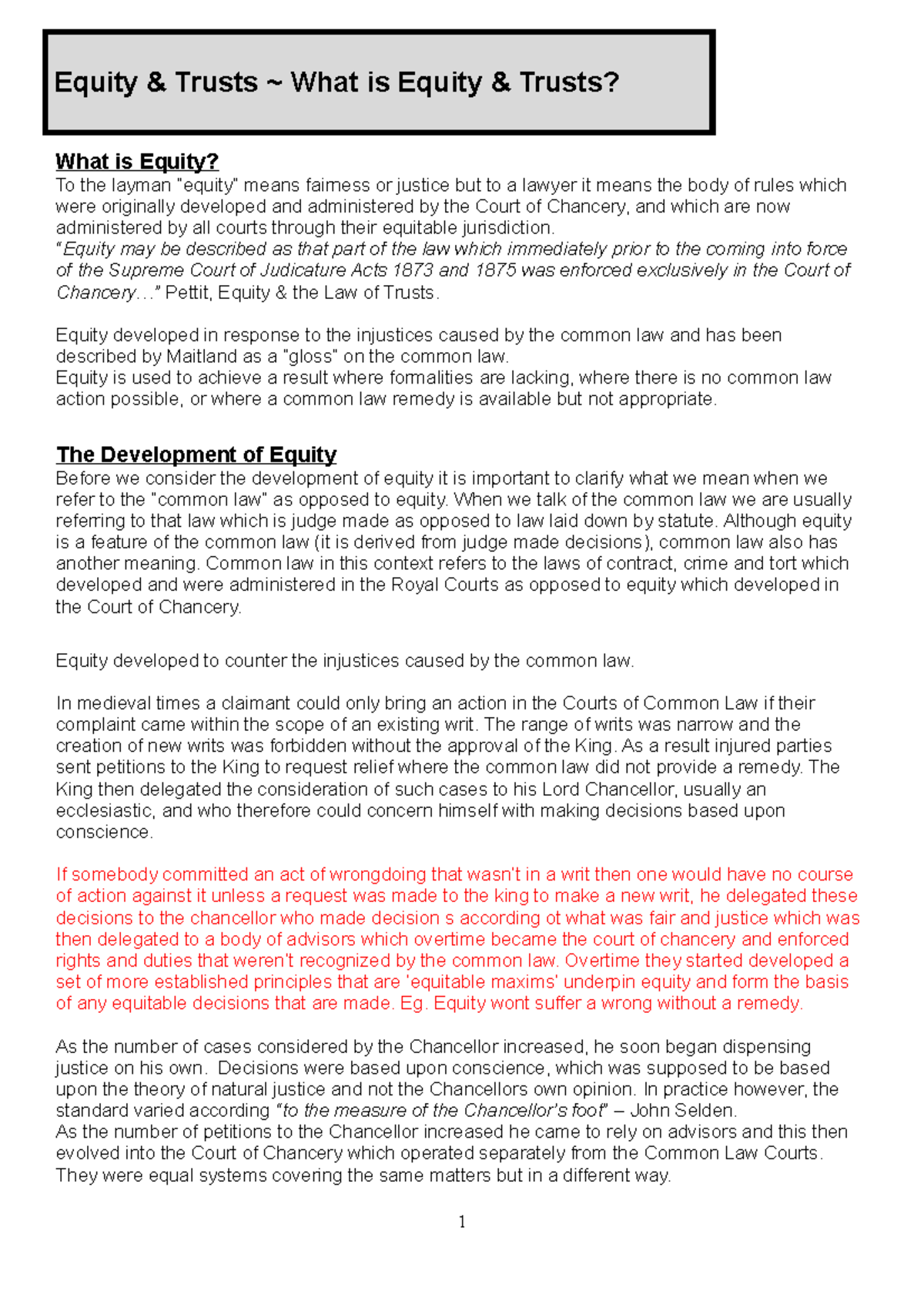 What Is Equity Trusts What Is Equity To The Layman equity Means