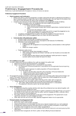 CHP 1 Fundamentals Of Assurance Services - Audit And Assurance ...