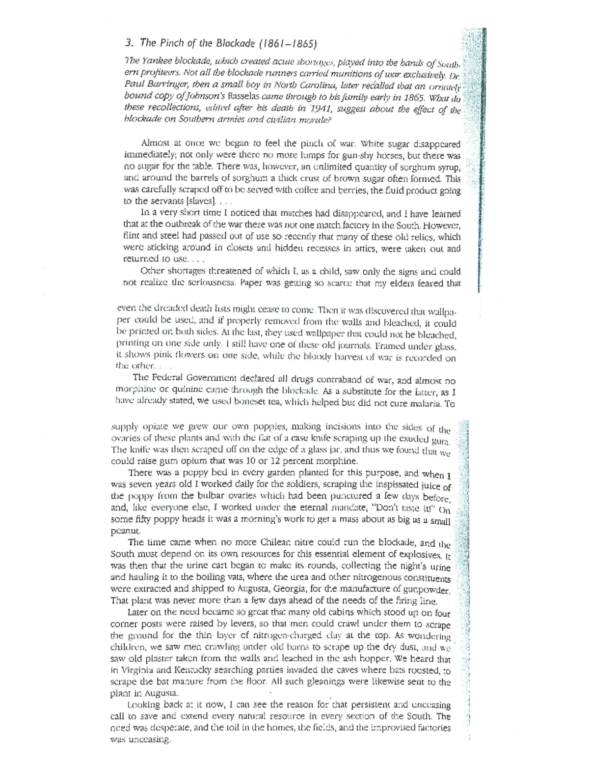 Blockade WS - Assignment - Studocu