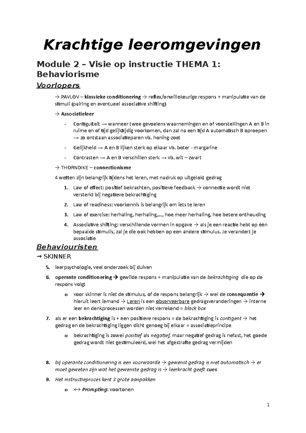 Samenvatting - College Allemaal - Notities + Samenvatting Van Het Boek ...