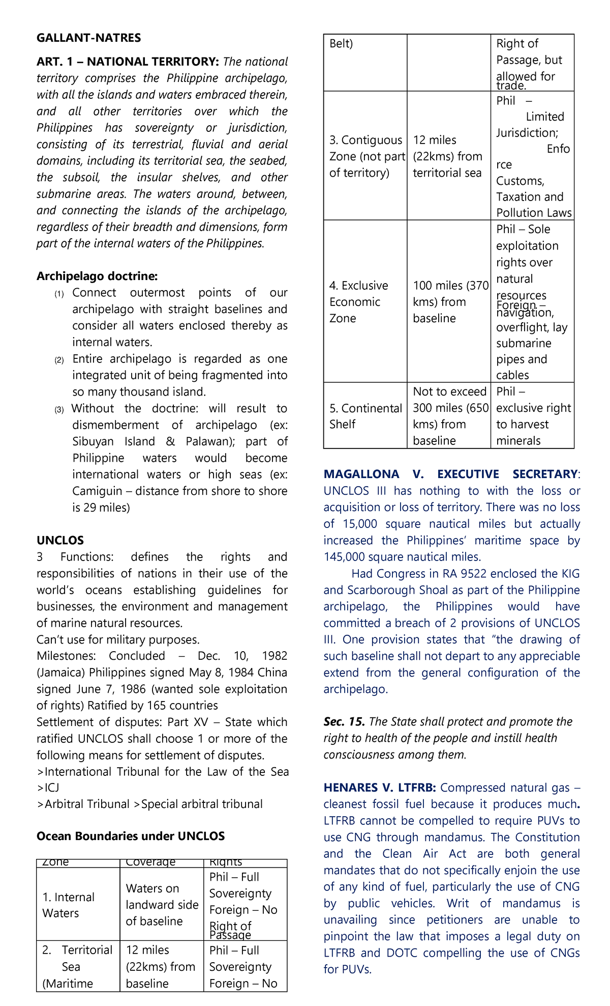 Gallant Natres Midterm Reviewer - GALLANT-NATRES ART. 1 – NATIONAL ...