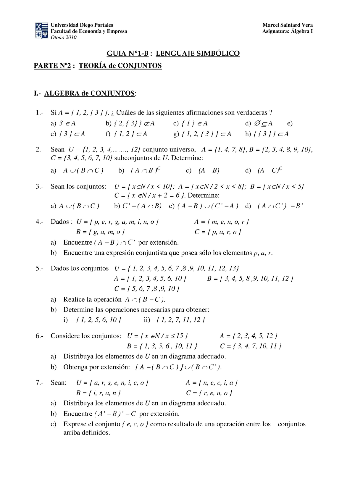 Algebra Icom Guia 1b Lenguaje Simbolico 1 Compress Studocu