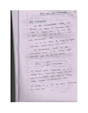 Analog And Digital Communication Notes (ADC) Unit 4 - UNIT IV SOURCE ...