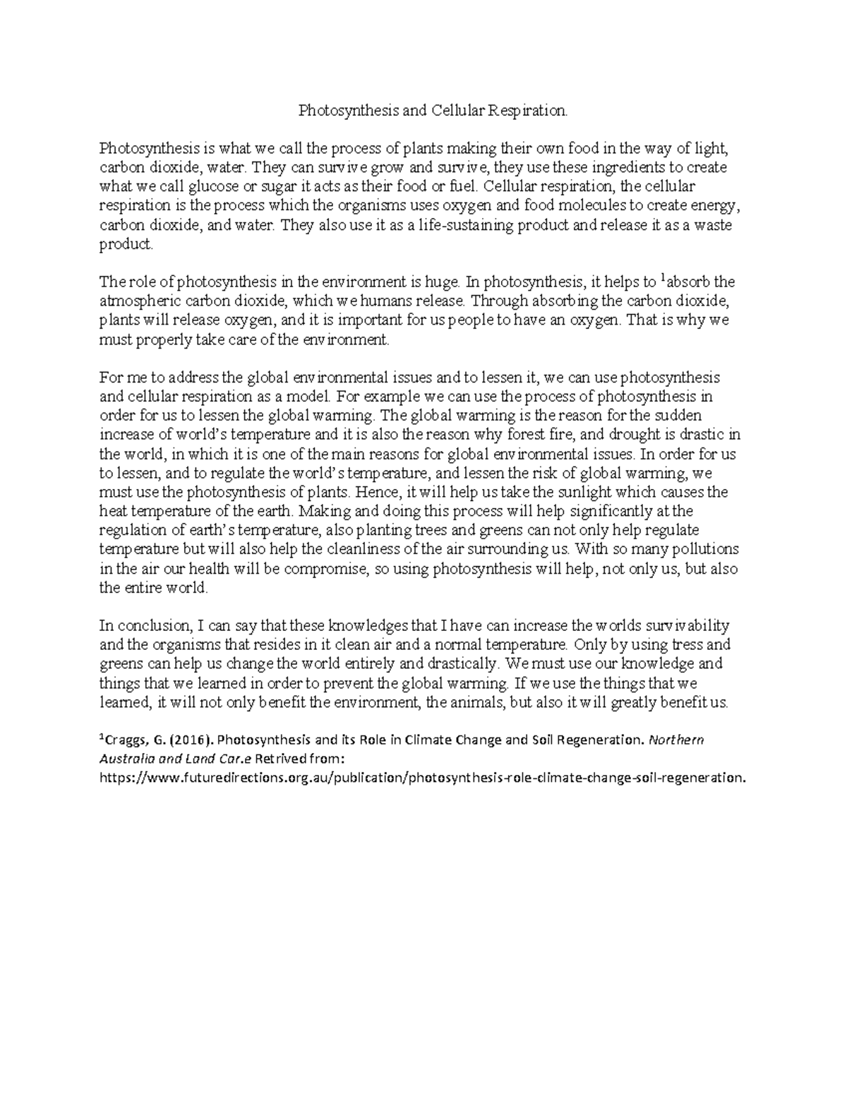 Photosynthesis - Lecture notes on Biology. - Photosynthesis and ...